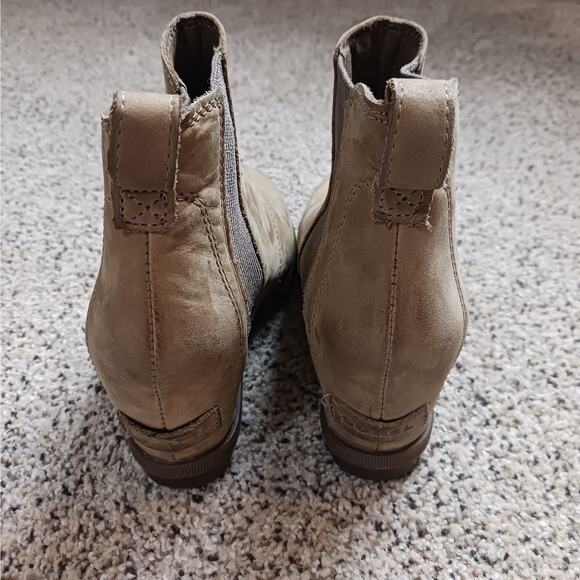 Sorel Joan of Arctic Wedge II Chelsea Boots NL3022-240 Size 7.5 Tan - Picture 3 of 9